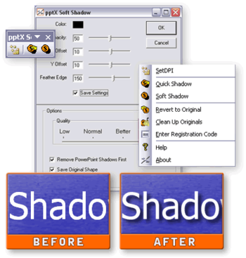 pptXTREME SoftShadow for PowerPoint screenshot