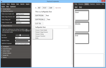 Practical Scriptwriter screenshot 2
