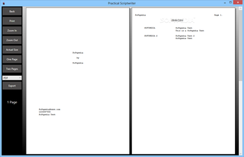 Practical Scriptwriter screenshot 5