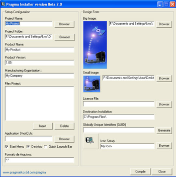 Pragma Installer screenshot