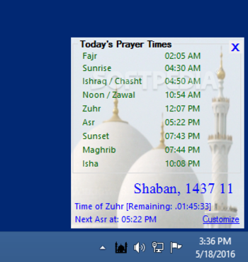 Prayer Times screenshot 2