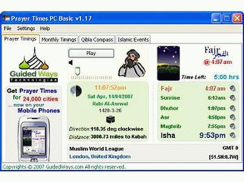 Prayer Times PC screenshot