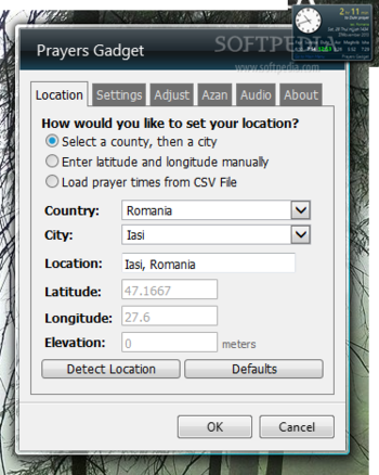Prayers Gadget screenshot 2