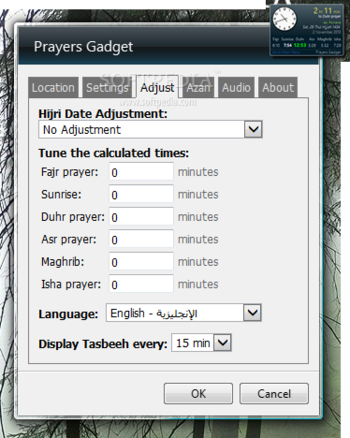 Prayers Gadget screenshot 4