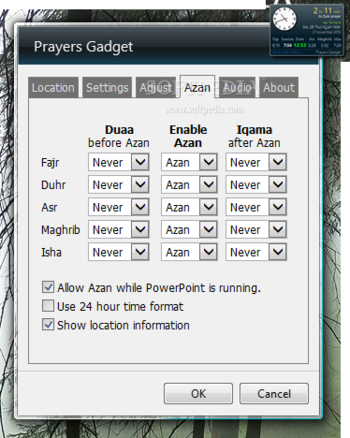 Prayers Gadget screenshot 5