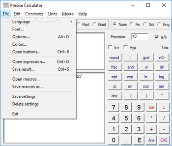 Precise Calculator screenshot 2