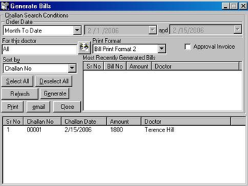 Precise Dental Lab Management Software screenshot