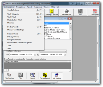 Precise Dental Lab management system screenshot 4