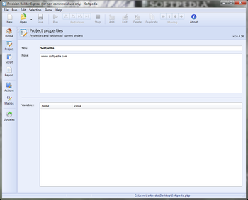 Precision Builder Express screenshot