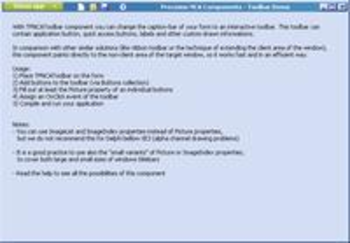 Precision NCA Components for VCL Portable screenshot