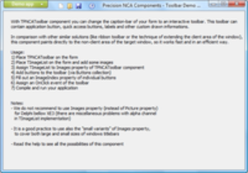 Precision NCA Components for VCL Portable screenshot 2