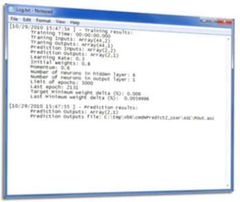 PredictorCMD screenshot