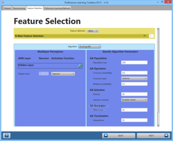 Preference Learning Toolbox (PLT) screenshot 3