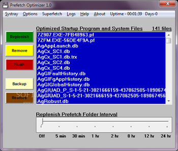 Prefetch Optimizer screenshot