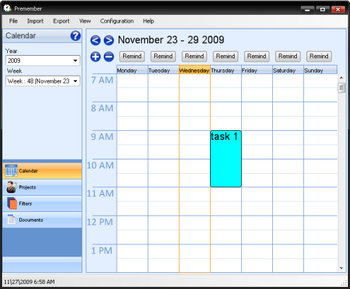 Premember screenshot