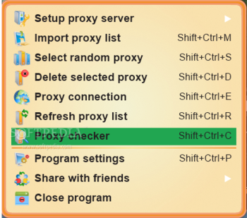 Premium Proxy Switcher Portable screenshot