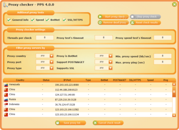 Premium Proxy Switcher Portable screenshot 2