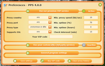 Premium Proxy Switcher Portable screenshot 4