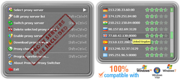 Premium Proxy Switcher Portable screenshot