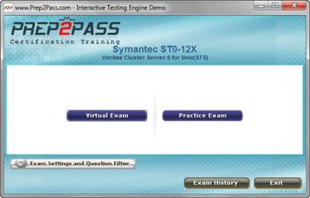Prep2Pass 3300 Practice Testing Engine screenshot