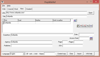 PrepWikiRef screenshot 3