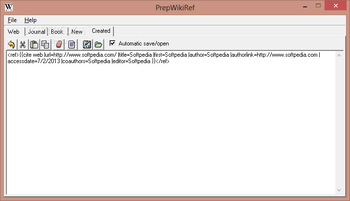 PrepWikiRef screenshot 4