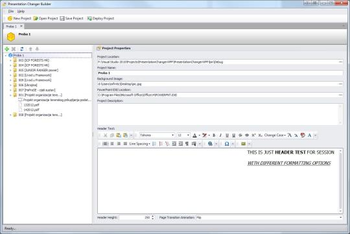Presentation Changer Builder screenshot 2