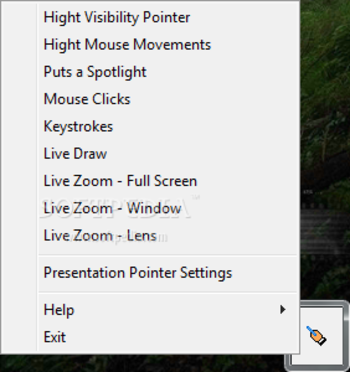 Presentation Pointer screenshot