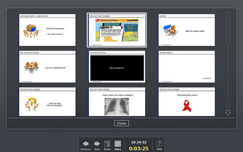 Presenter Console screenshot