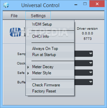 PreSonus Universal Control screenshot 2