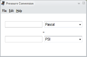 Pressure Conversion Calculator screenshot