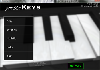 PrestoKeys screenshot