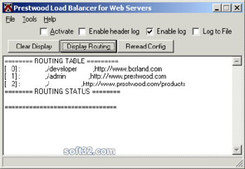 Prestwood Load Balancer screenshot 2