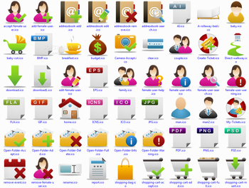 Pretty Office Icon Part 4 screenshot