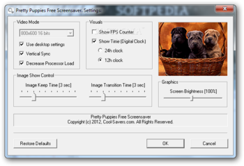 Pretty Puppies Free Screensaver screenshot 2