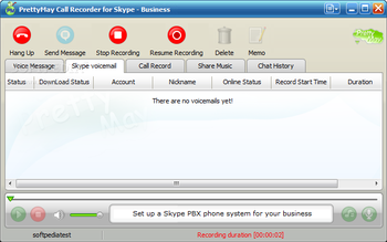 PrettyMay Call Recorder for Skype Busines screenshot 2