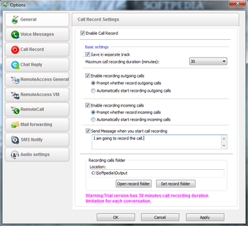 PrettyMay Call Recorder for Skype Pro screenshot 7