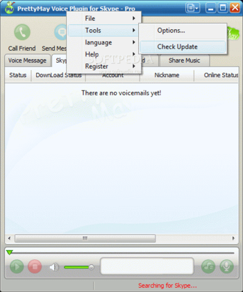 PrettyMay Voice Plugin for Skype screenshot 2