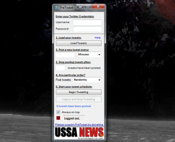 PreTweet screenshot