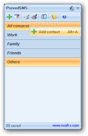 PrevedSMS screenshot
