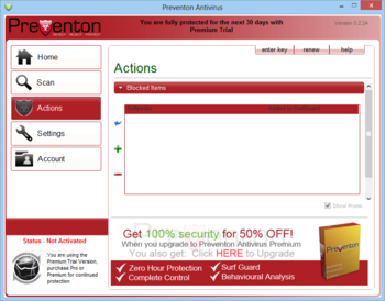 Preventon Antivirus Premium screenshot 4
