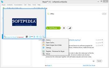 Previewer for Skype screenshot 2