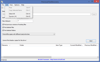 PreviousFilesRecovery screenshot 3