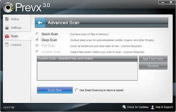 Prevx - Free Malware Scanner screenshot 11