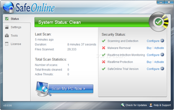 Prevx SafeOnline screenshot 5