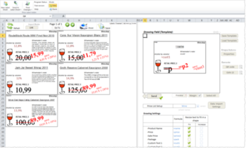 Price Label Addin for Microsoft Office Excel screenshot