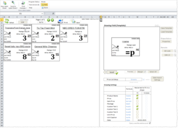 Price Label Addin for Microsoft Office Excel screenshot 4