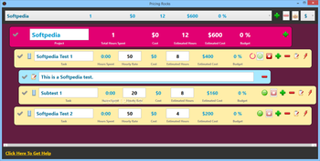 Pricing Rocks screenshot