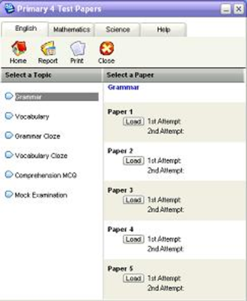 Primary 4 Test Papers screenshot