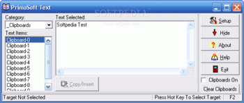 Primasoft Text screenshot